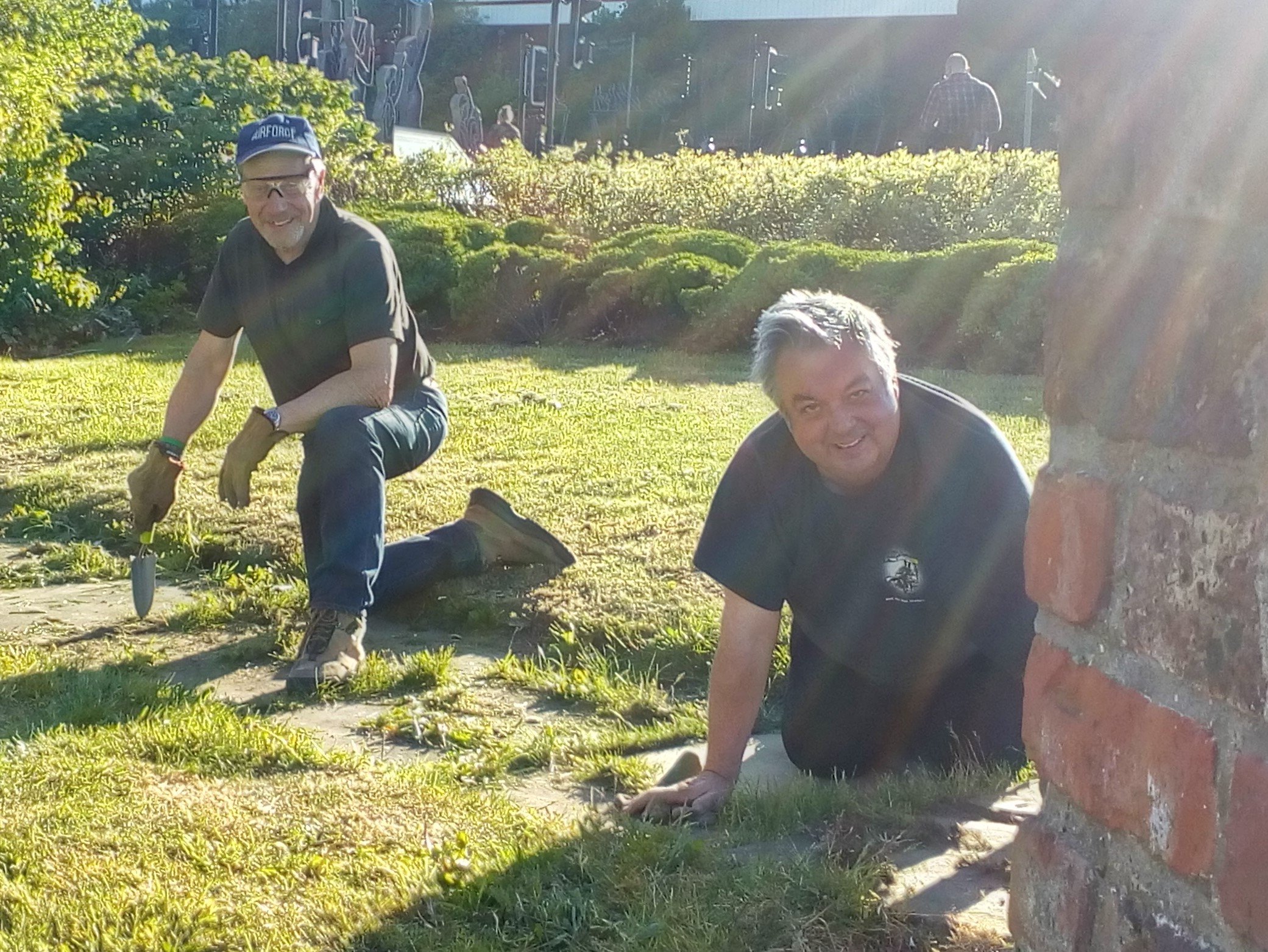 STJ Crosiing Gardening