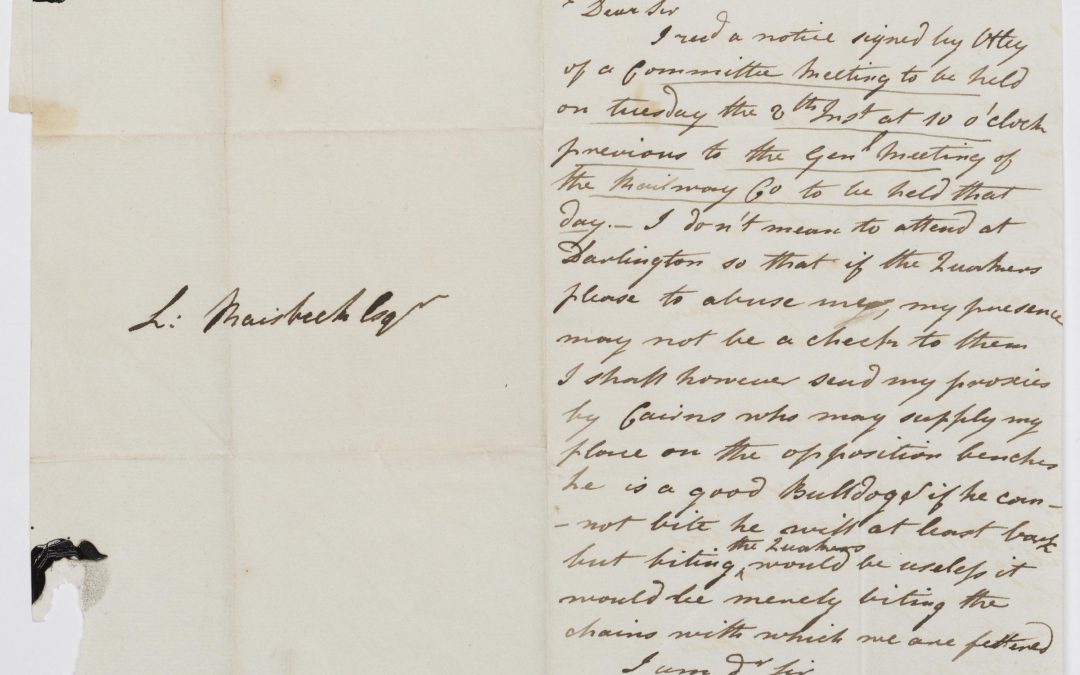 Volunteers required to transcribe the NRM’s Raisbeck Archive