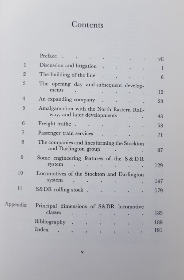 Stockton and Darlington Railway 1825-1975 by Peter J. Holmes (1975) - Image 3
