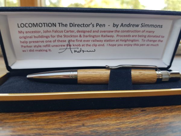 Limited edition Locomotion pens for the Save Heighington Station appeal - Image 7