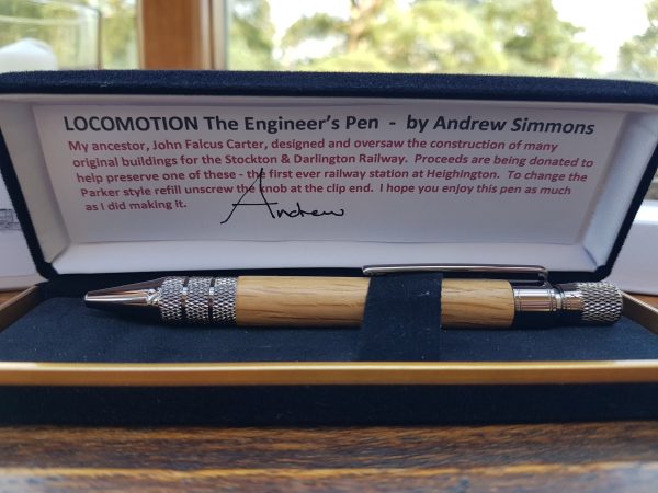 Limited edition Locomotion pens for the Save Heighington Station appeal - Image 11