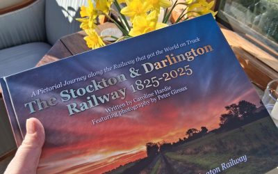 The Stockton & Darlington Railway 1825-2025 hardback limited edition book