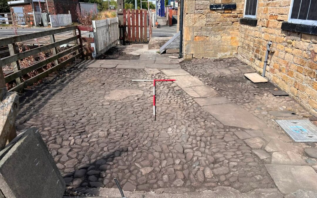 Archaeological excavations at Heighington Station